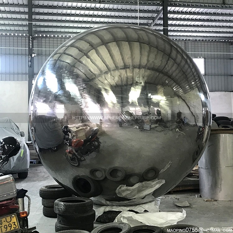 large steel sphere