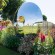 Modern Garden Landscape Stainless Steel Mirror Eye Sculpture  Modern Garden Landscape Stainless Steel Mirror Eye Sculpture