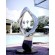 Entrusted sculpture abstract stainless steel mirror polishing sculpture